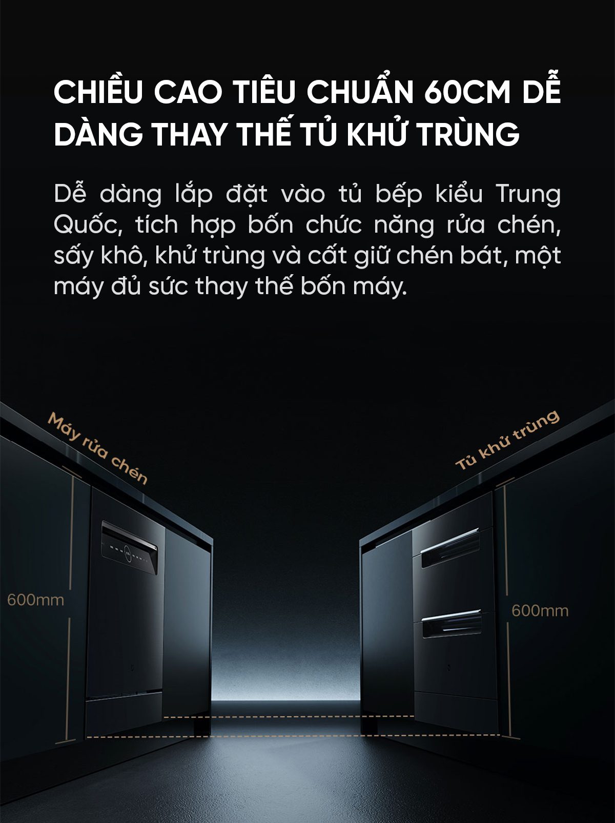Máy rửa bát Xiaomi Mijia S1 12 bộ - Image 4