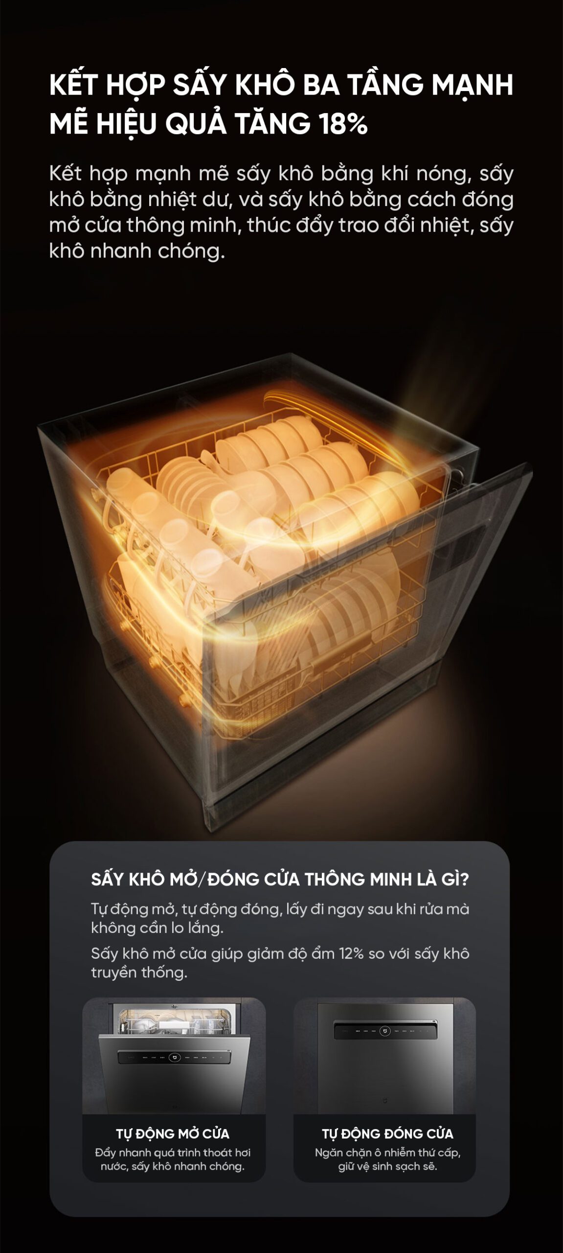 Máy rửa bát Xiaomi Mijia S1 12 bộ - Image 8