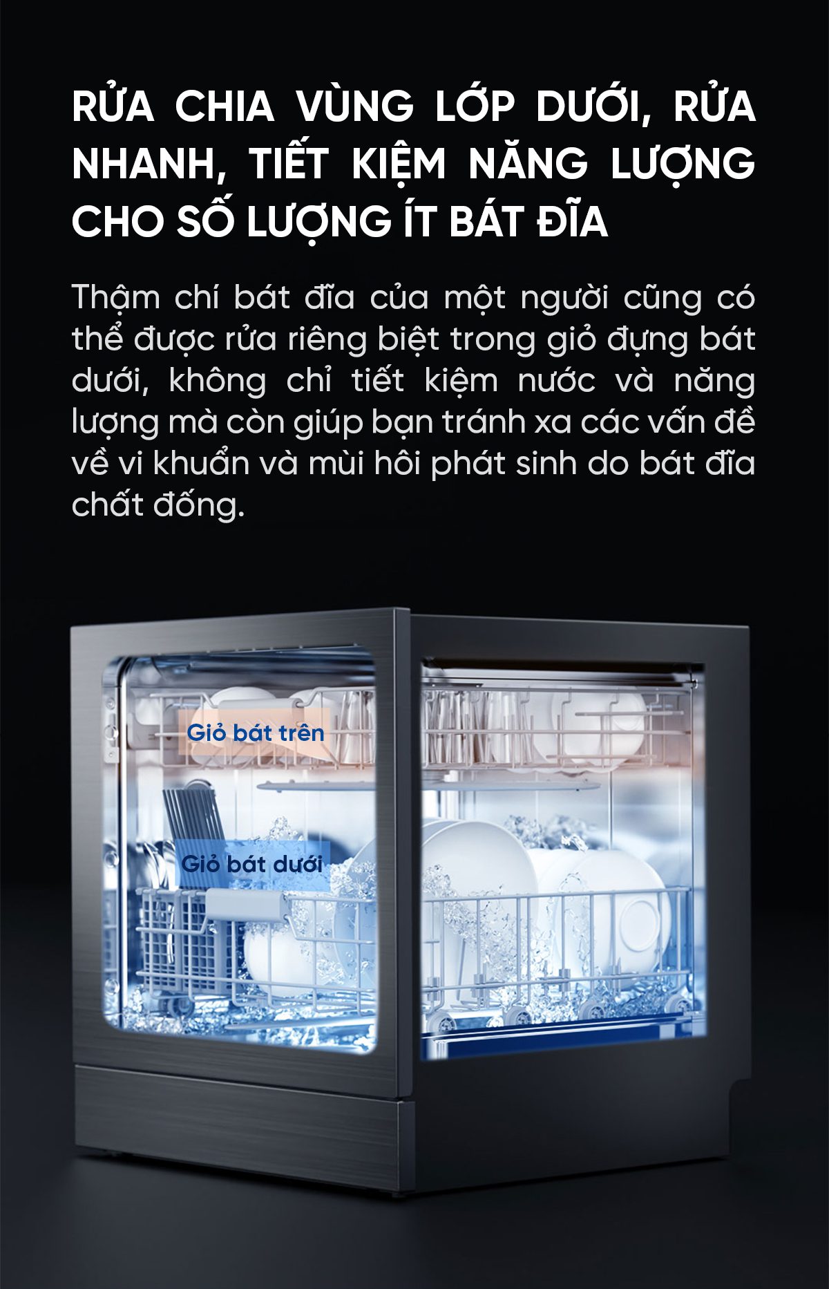 Máy rửa bát Xiaomi Mijia S1 12 bộ - Image 11