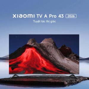 Tivi Xiaomi A Pro 43 Inch – 2026 Bản Quốc Tế – QLED 4K/60Hz – 2GB/8GB